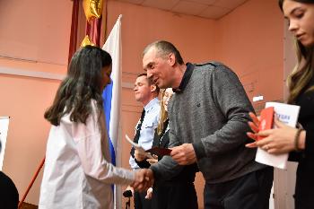 Представители АО «Златмаш» впервые приняли участие в  церемонии вручения паспортов 